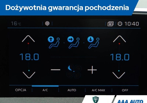 Peugeot 3008 cena 75000 przebieg: 124537, rok produkcji 2017 z Syców małe 352